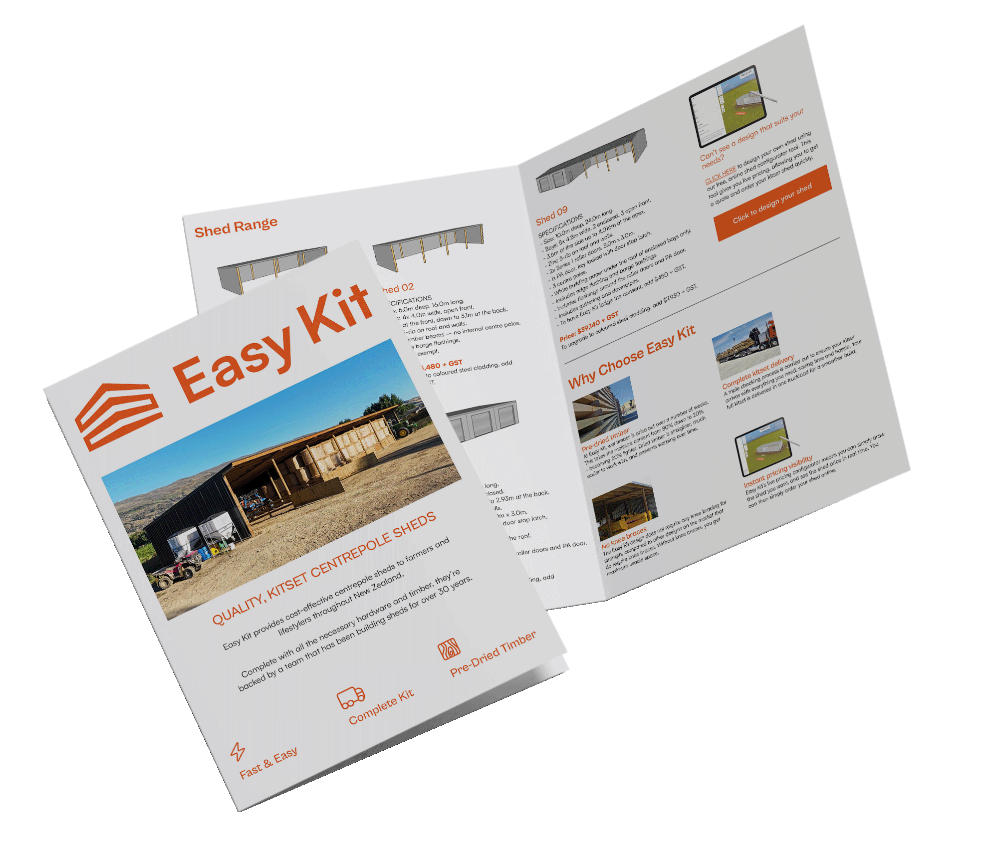 Easy Kit Brochure mock up asset